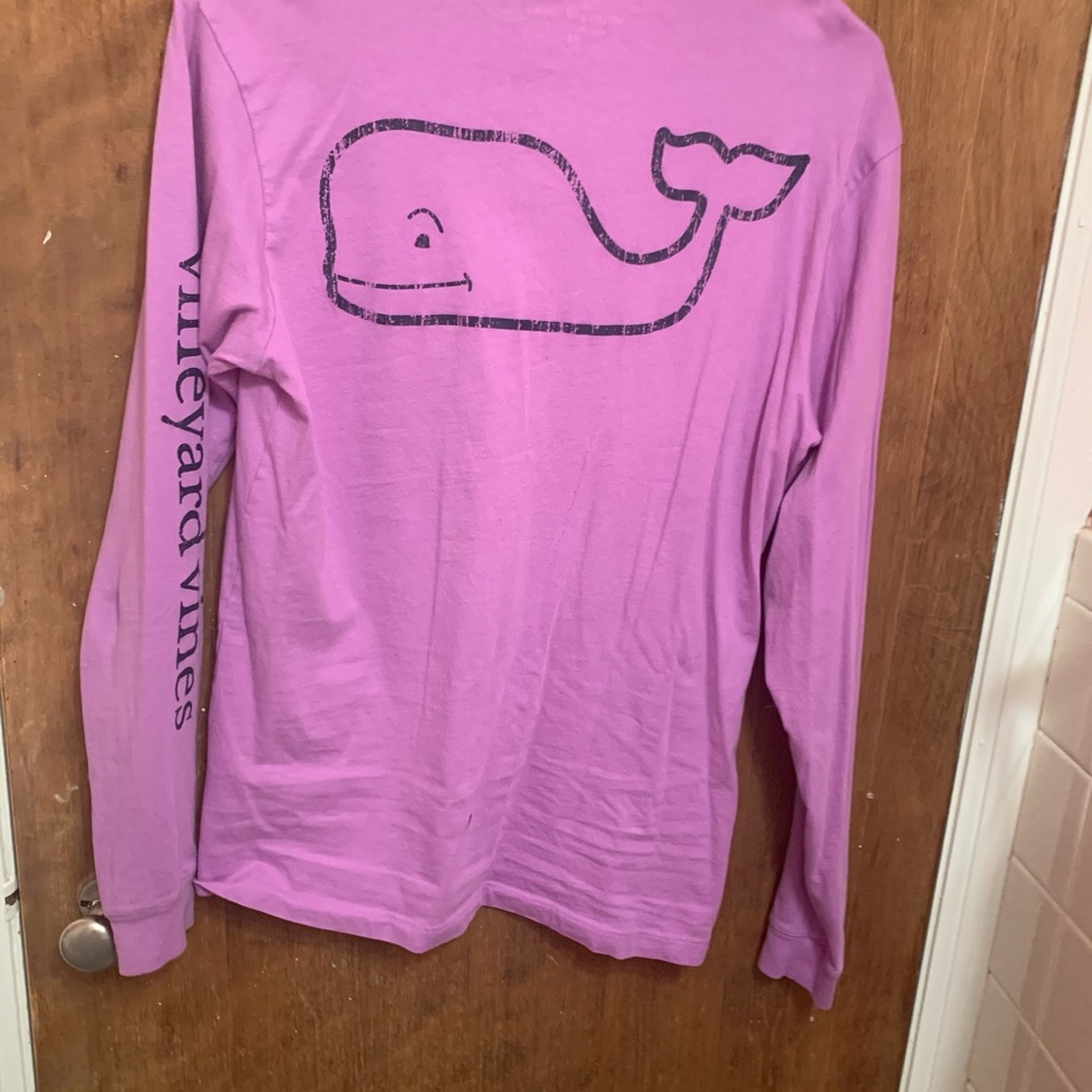 Vineyard Vines long sleeve purple Tee